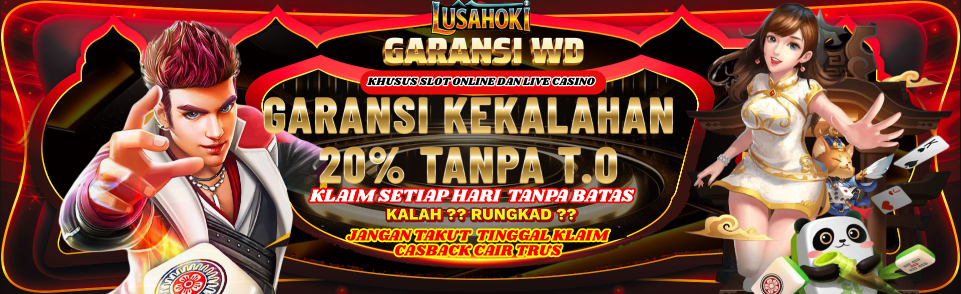 GARANSI KEKALAHAN 20%