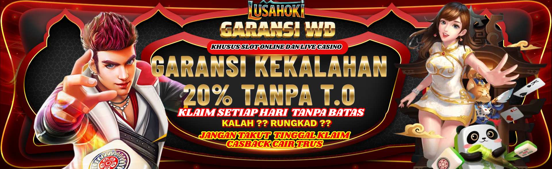 GARANSI KEKALAHAN 20%