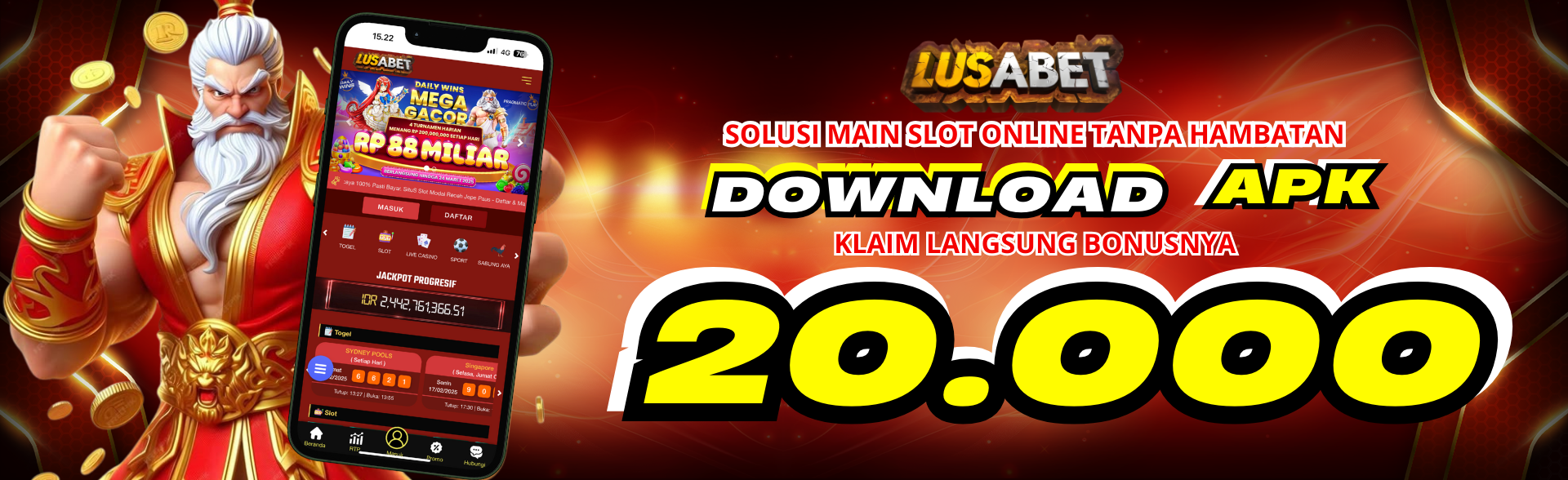 BONUS DOWNLOAD APK