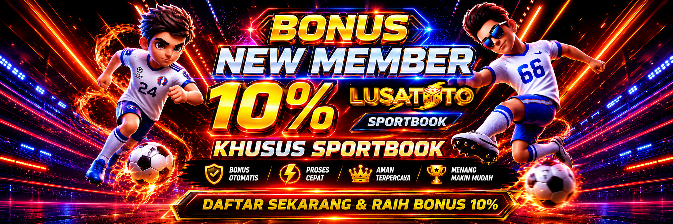 PROMO NEW MEMBER SPORTBOOK 10%
