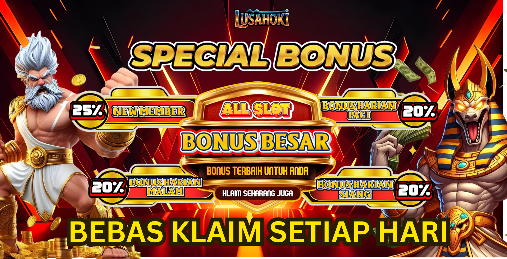 BONUS NEW MEMBER SLOT 25%