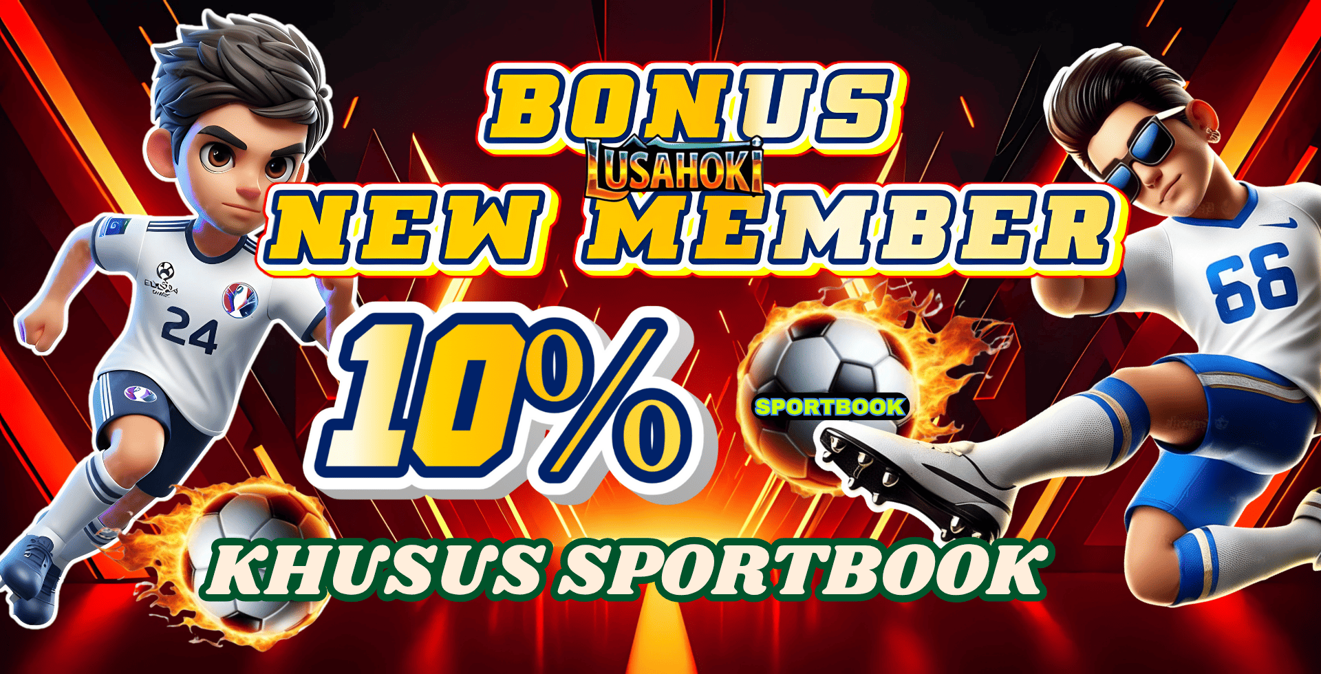 PROMO NEW MEMBER SPORTBOOK 10%